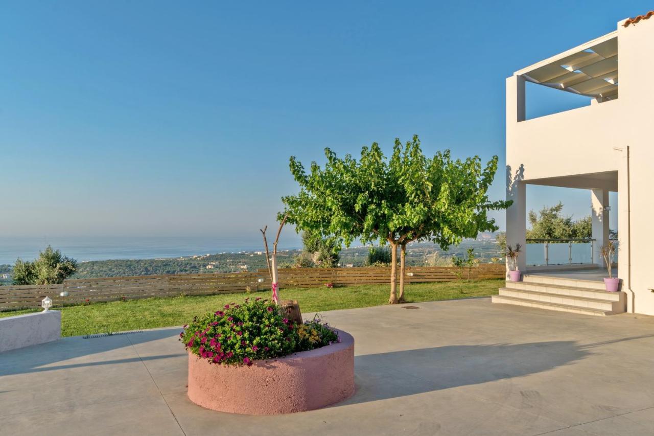 Alkistis Villa With Amazing Sea View Maroulás Dış mekan fotoğraf