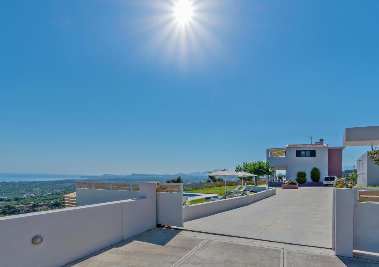 Alkistis Villa With Amazing Sea View Maroulás Dış mekan fotoğraf