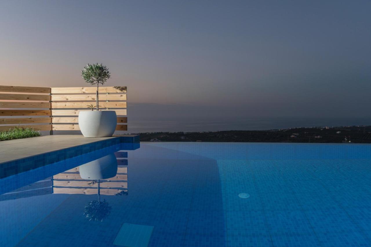 Alkistis Villa With Amazing Sea View Maroulás Dış mekan fotoğraf