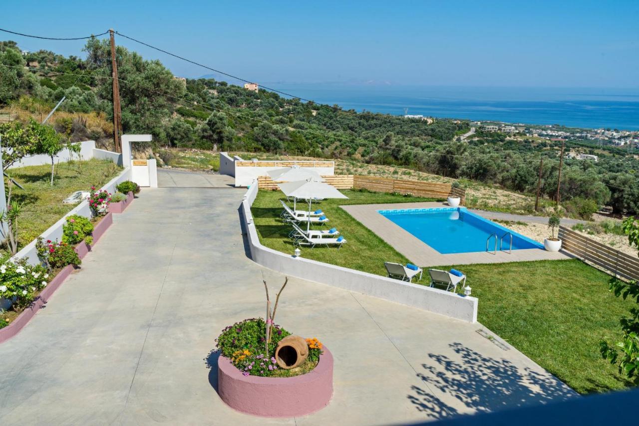 Alkistis Villa With Amazing Sea View Maroulás Dış mekan fotoğraf